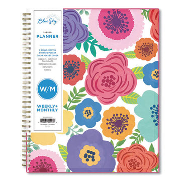 Blue Sky® Mahalo Academic Year Create-your-own Cover Weekly-monthly Planner, Floral Artwork, 11 X 8.5, 12-month (july-june): 2021-2022 freeshipping - TVN Wholesale
